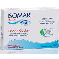 ISOMAR occhi gocce oculari 15 flaconcini monodose da 0,5 ml.