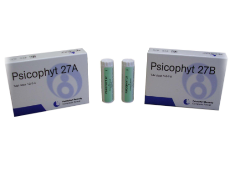psicophyt remedy 27A con azione riequilibrante e tonica in situazioni di stress psicofisico 4 tubi di globuli