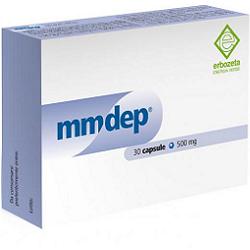 ERBOZETA mmdep integratore alimentare utile come tonico-stimolante 30 capsule 500 mg