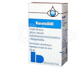 keratostill gocce oculari lubrificanti e idratanti flaconcino da 10 ml.