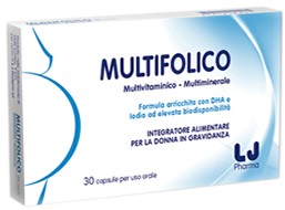 Multifolico Integratore 30 Compresse lj pharma