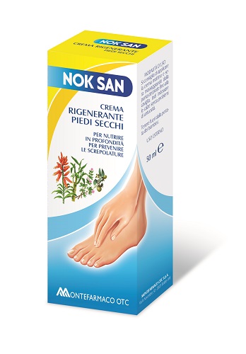 NOK SAN crema rigenerante piedi secchi 50 ml.