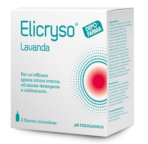 Elicryso lavanda vaginale 3 flaconcini monodose