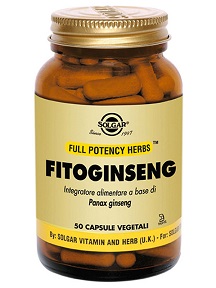 SOLGAR fitoginseng 50 capsule vegetali
