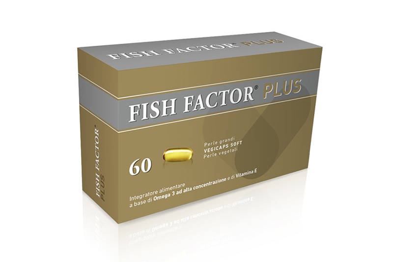 fish factor plus integratore alimentare omega 3 60 perle