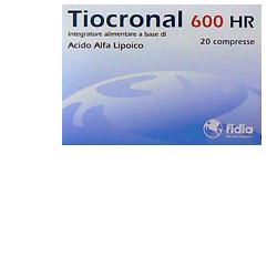 Tiocronal 600 HR integratore alimentare 20 compresse