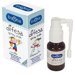 Buona Difesa spray a base di propoli per il benessere della gola 15 ml.