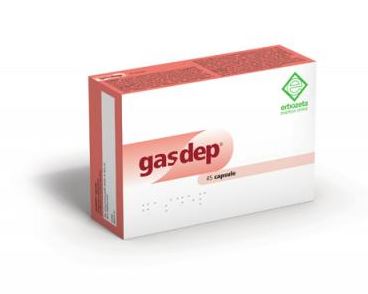Gasdep integratore alimentare 45 capsule 500 mg.