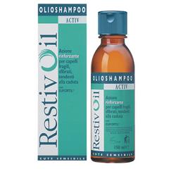RESTIVOIL activ shampoo ad azione rinforzante per capelli fragili e sfibrati 250 ml.