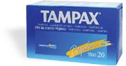 Tampax Regular Blue Box 30 pezzi