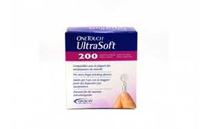 one touch ultrasoft 200 lancette pungidito