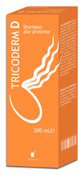 TRICODERM D shampoo con proteine per capelli sfibrati 200 ml