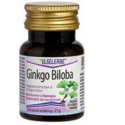 SELERBE Ginkgo Biloba per il trofismo del microcircolo 50 capsule