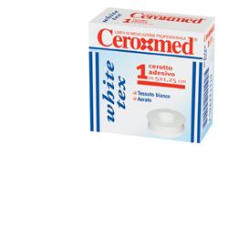 Ceroxmed-Cerotto in Rocchetto tessuto bianco 5X2,50