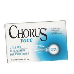 Chorus Voce integratore alimentare a base di erismo e mirra 30 compresse 880 mg.