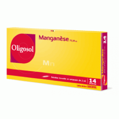 LABCATAL OLIGOSOL Manganese 14 fiale 2 ml.