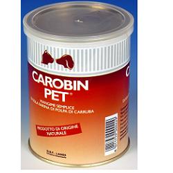 Carobin Pet mangime di sola farina di polpa di carruba per cani e gatti 100 g.