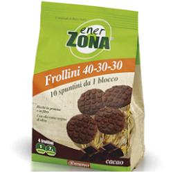 ENERZONA frollini 40-30-40 cacao 250 g.