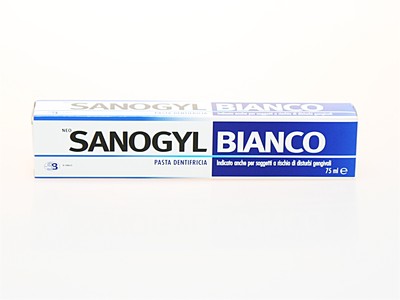 neo sanogyl bianco dentifricio gengive sensibili 75 ml.