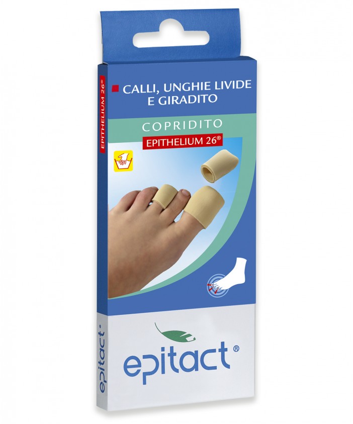 EPITACT copridito per trattare i dolori legati a calli, unghie livide e incarnite taglia L (per l\'alluce del piede)