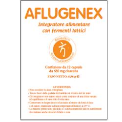 Aflugenex integratore alimentare con fermenti lattici 12 capsule