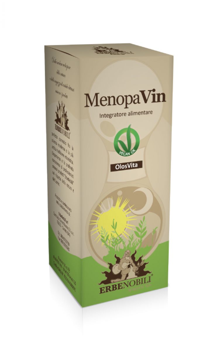 ERBENOBILI menopavin rimedio naturale per la donna in menopausa 50 ml.