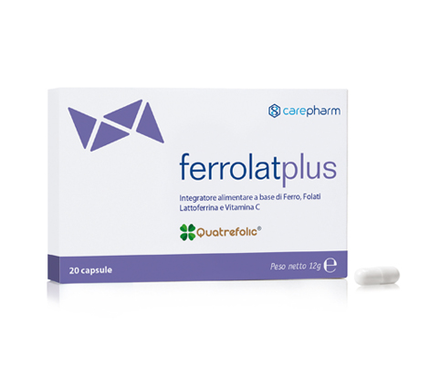 ferrolat plus integratore alimentare 20 capsule