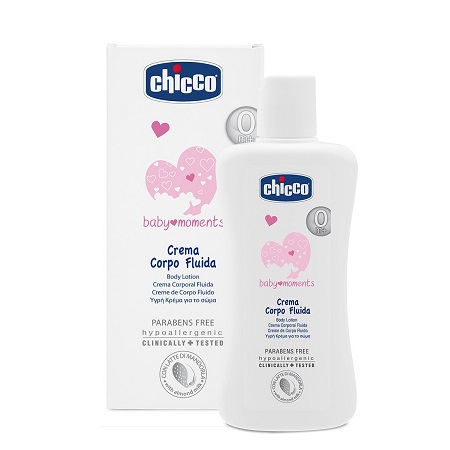 CHICCO BABY MOMENTS crema corpo fluida 200 ml.