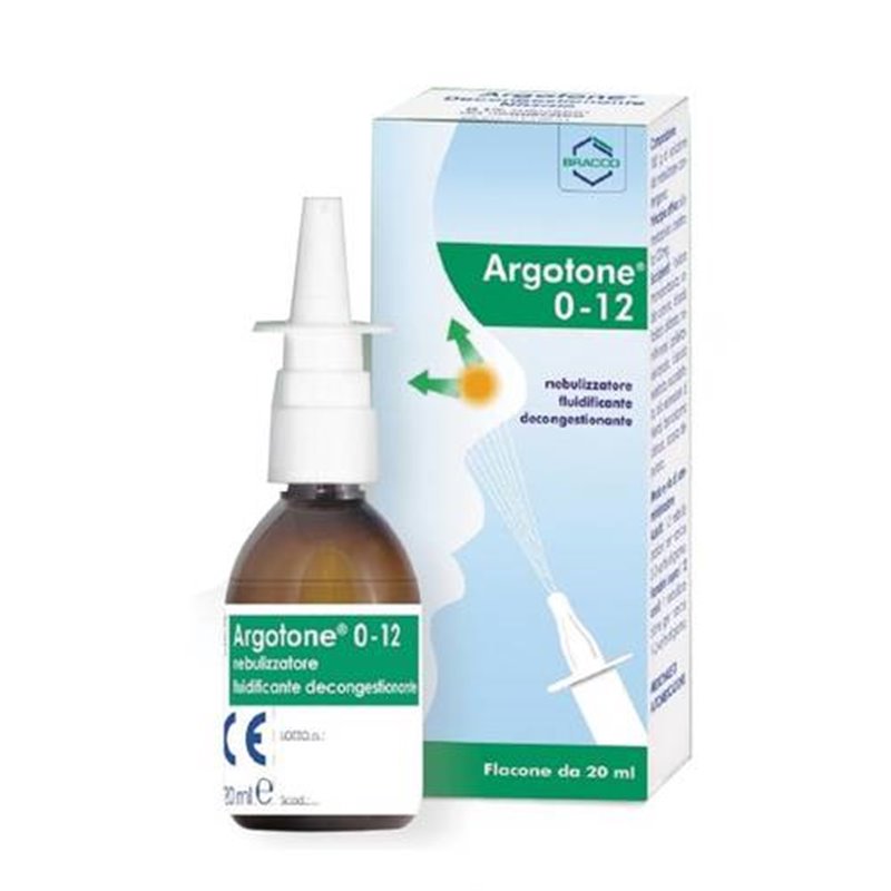 argotone 0-12 spray dispositivo medico a base di argento colloidale per il raffreddore del bambino 20 ml.