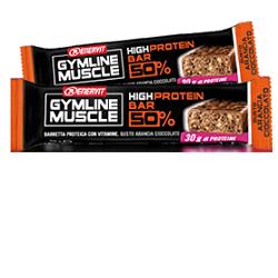 ENERVIT GYMLINE MUSCLE HIGH PROTEIN - barretta 50% arancia cioccolato