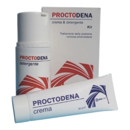 proctodena kit crema & detergente trattamento emorroidi