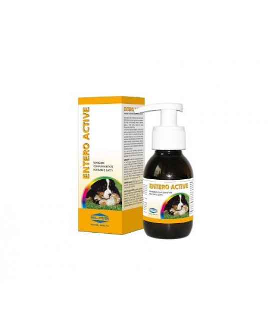 enteroactive fermenti lattici per cani e gatti 100 ml.