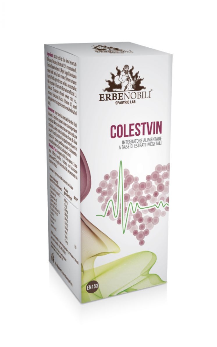ERBENOBILI colestvin integratore alimentare migliora il metabolismo del colesterolo 60 compresse