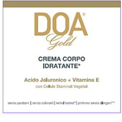 doa gold crema corpo dermoelastica idratante per il corpo 200 ml.