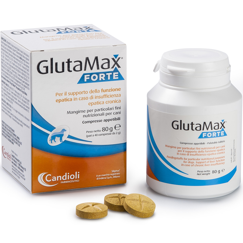 glutamax forte integratore alimentare in caso di insufficienza epatica cronica 40 compresse