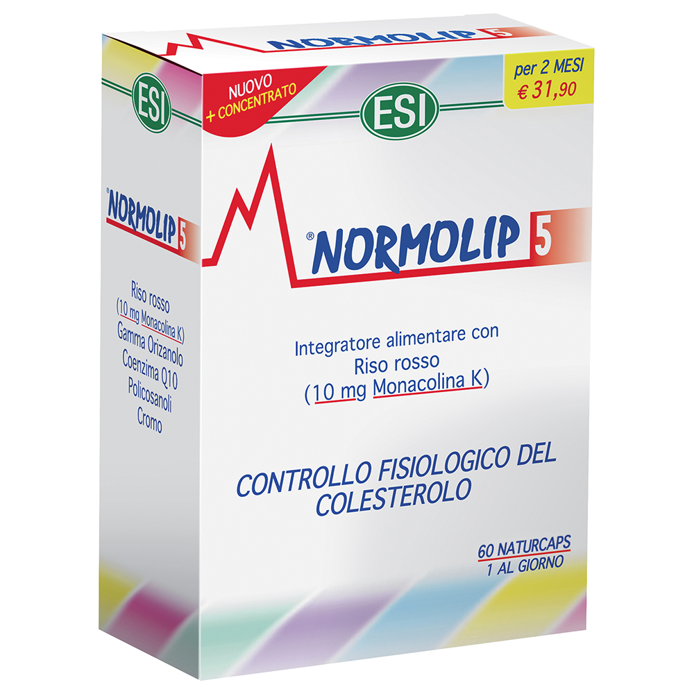 normolip 5 integratore alimentare 30 capsule