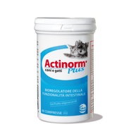 actinorm plus integratore per cani e gatti flora intestinale 90 compresse