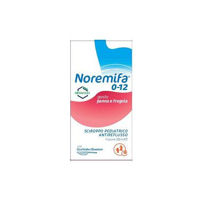 noremifa sciroppo pediatrico antiriflusso per bambini da 0-12 anni 200 ml.