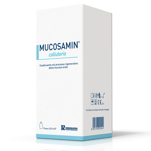 mucosamin colluttorio dispositivo medico ad azione protettiva delle mucose orali 250 ml.