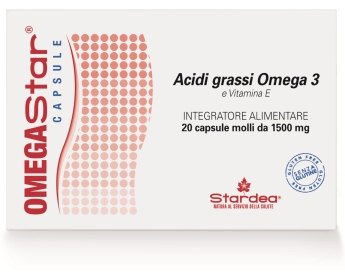 omegastar integratore alimentare 20 capsule molli