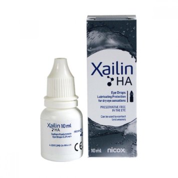xailin HA collirio lubrificante 10 ml. DISPOSITIVO MEDICO CE 0120 di classe IIa