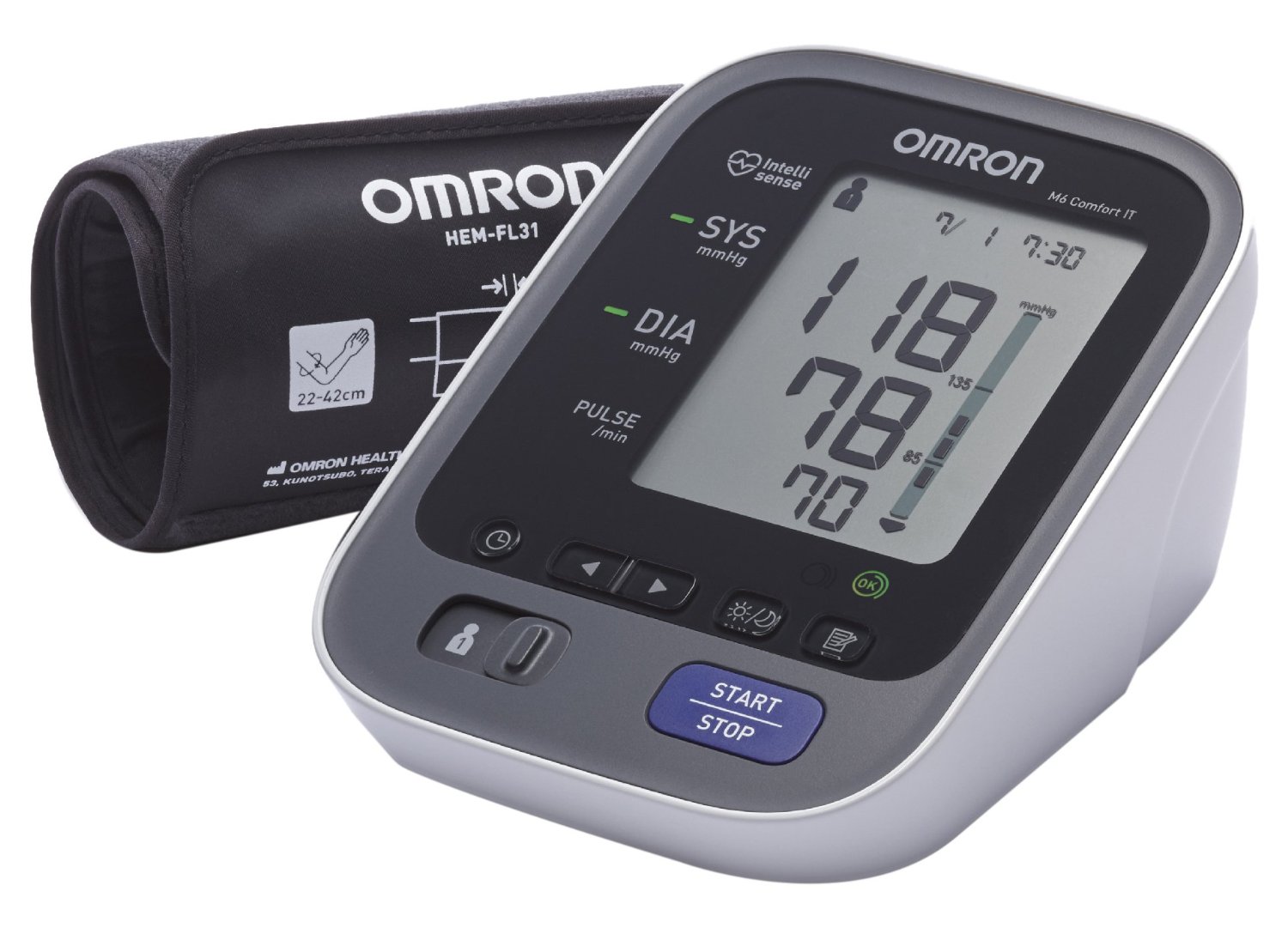 OMRON M6 comfort misuratore da braccio per il controllo della pressione modello 2014