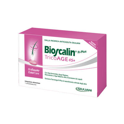 bioscalin tricoage 45+ integratore alimentare 30 compresse