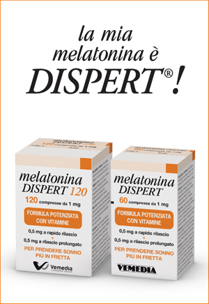 melatonina dispert 1 mg. 120 compresse
