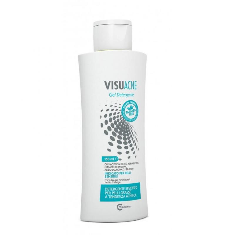 visuacne gel detergente per pelli a tendnza acneica 150 ml.