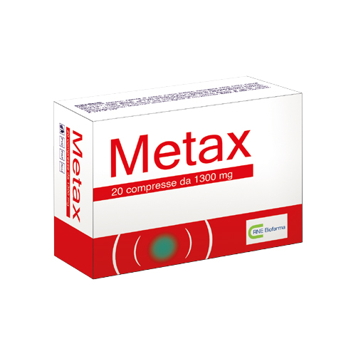 metax integratore alimentare azione antiossidante 20 compresse da 1300 mg.
