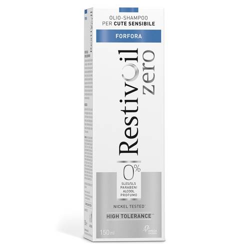 restivoil zero forfora olio-shampoo extra delicato 150 ml.