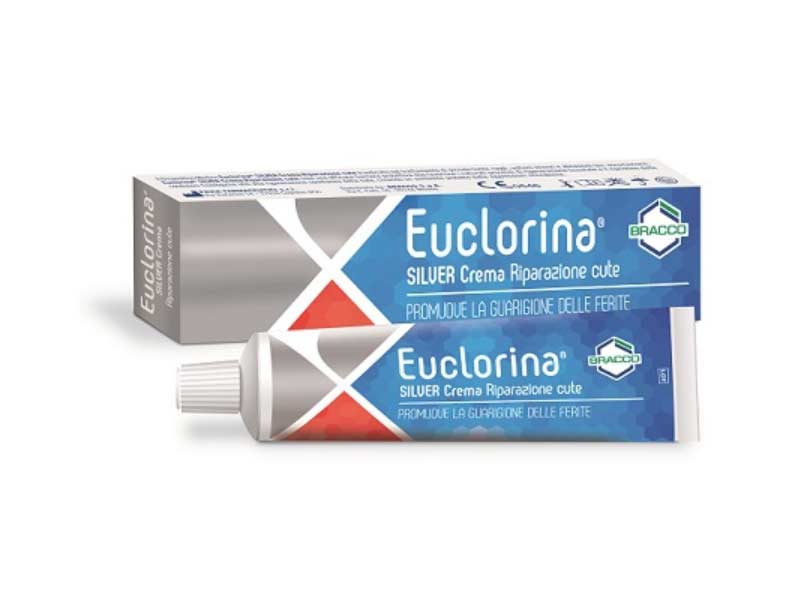 euclorina silver crema riparazione cute DISPOSITIVO MEDICO CE 0546
