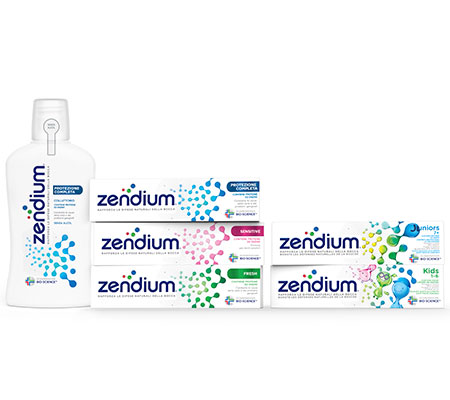 zendium fresh dentifricio 75 ml.