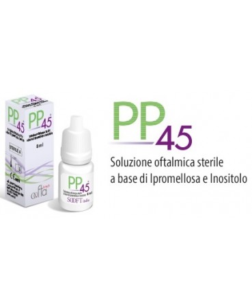 PP45 soluzione oftalmica 8 ml.